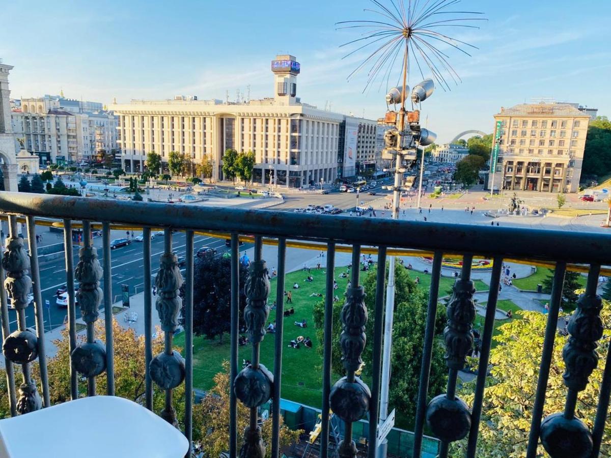 Amazing View Of Independence Square Kyiv Exterior foto