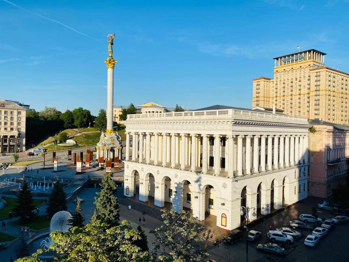 Amazing View Of Independence Square Kyiv Exterior foto